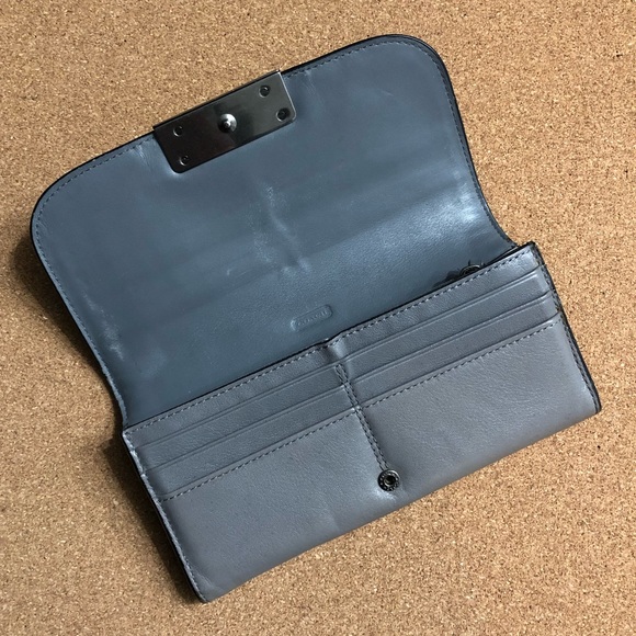 Grey Coach wallet - Picture 2 of 6